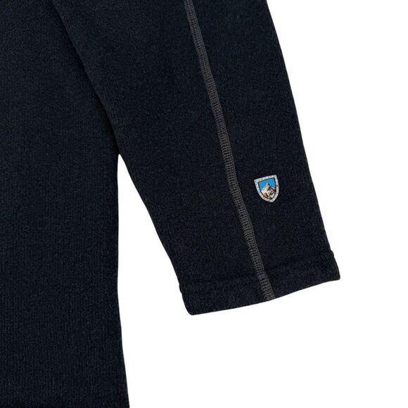 Kuhl Men's EUROPA Quarter Zip Alfpaca Fleece Navy Blue Medium - Picture 6 of 16